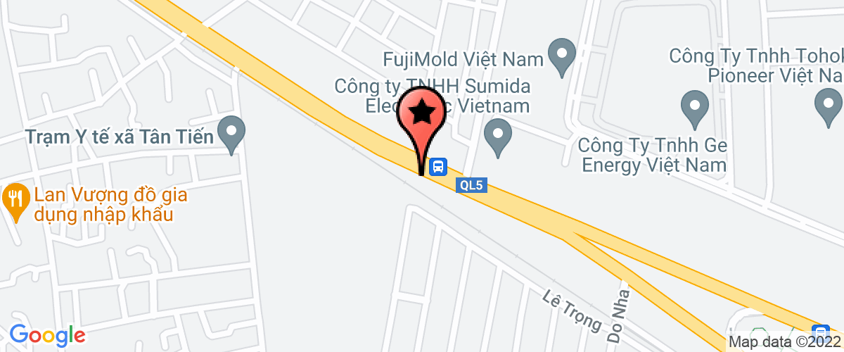 Map go to Duong Gia Trading and Repair Company Limited