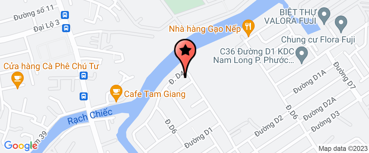 Map go to Hung Thinh Development Trading Construction Company Limited