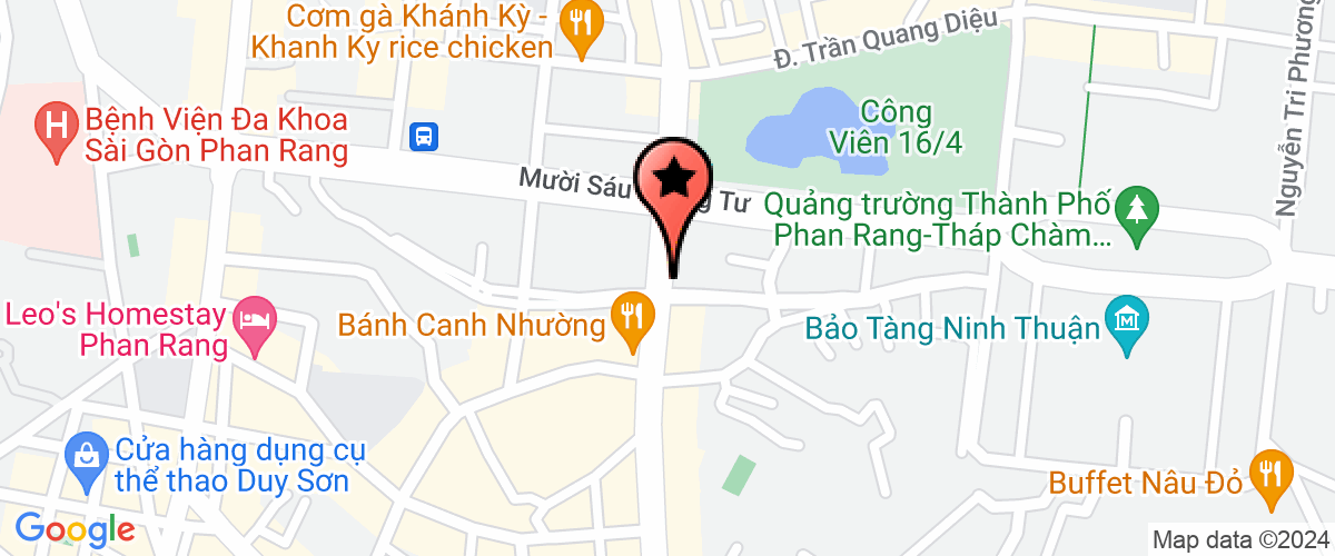 Map go to Thuong mai - San xuat Truong Gia Company Limited