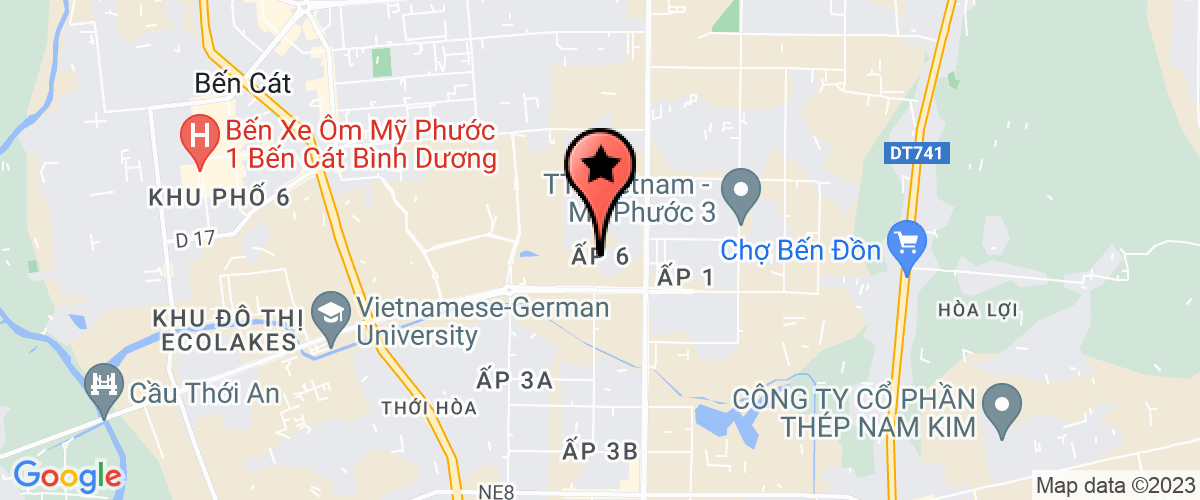 Bản đồ đến Công ty TNHH Thương Mại - Dịch Vụ Kim Phát