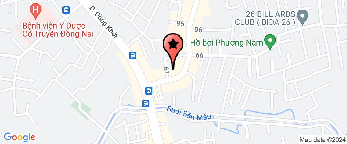 Map go to Benh Vien Da Khoa Hong Phuoc Company Limited