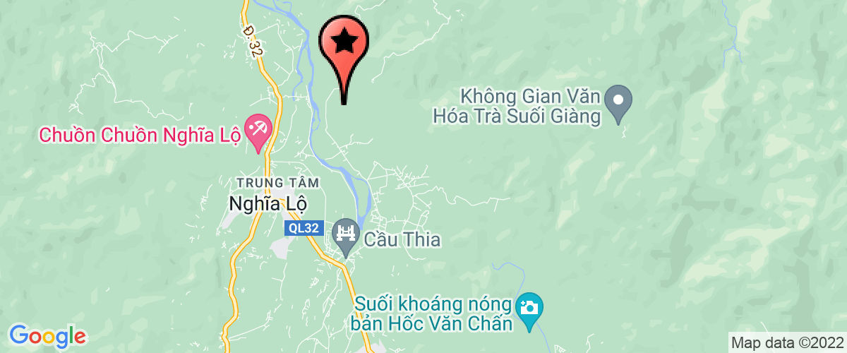 Map go to co phan khoang san Thien Bao Company