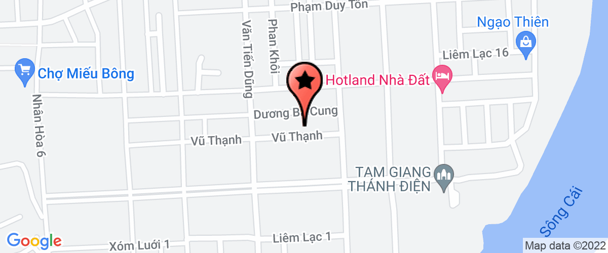Map go to Dong Bao Gia Trading And Construction Company Limited