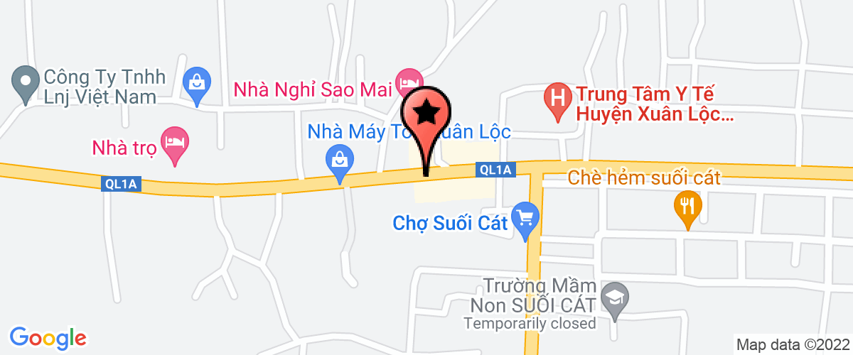 Map go to Thai Hoang Gia Service Construction Company Limited