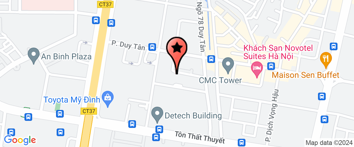 Map go to Jetpay Joint Stock Company