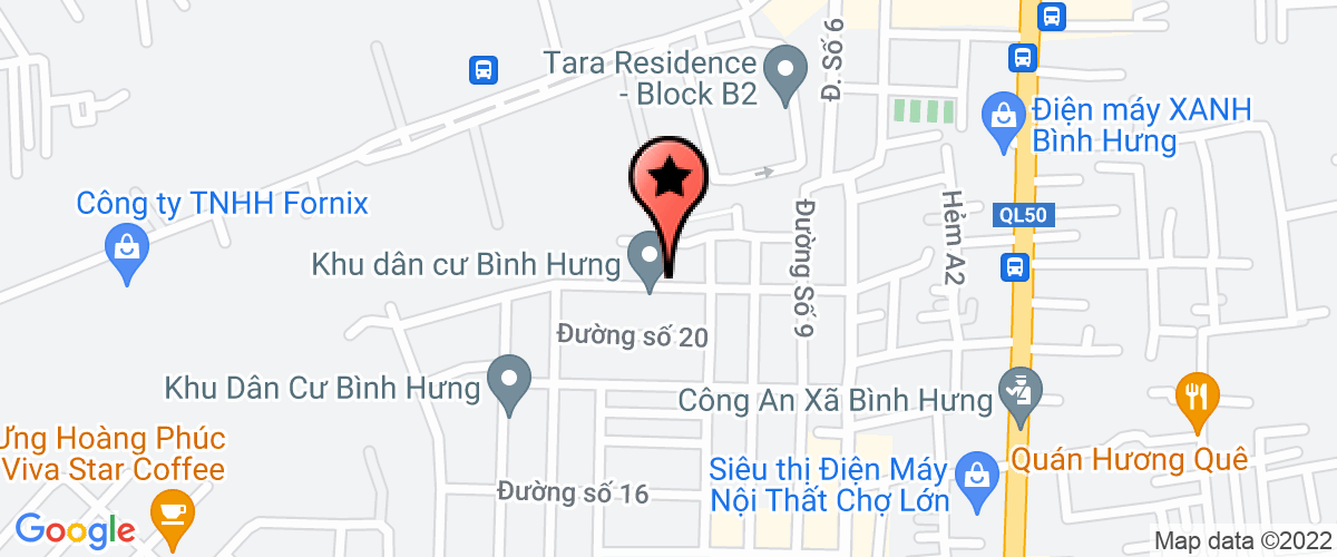 Map go to Nhat Da Cat Tin Company Limited