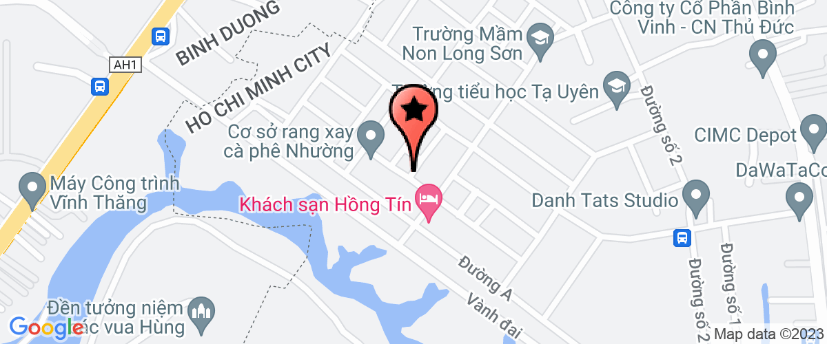 Map go to Kien Tao Canh Quan Nha Viet Joint Stock Company