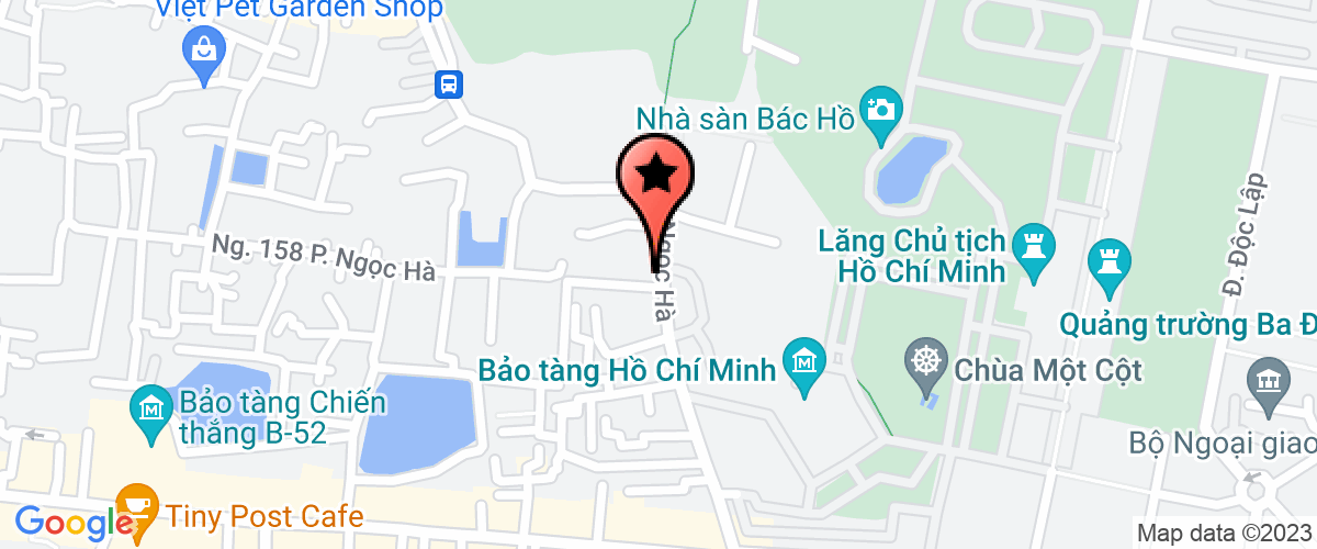 Map go to Anh Quan Investment and Trading Services Company Limited