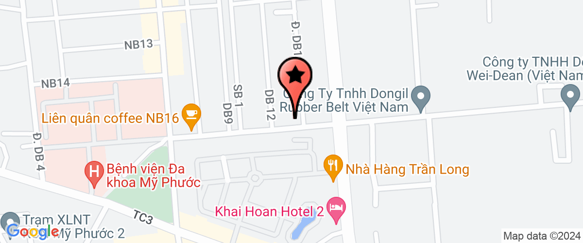 Map go to O&b VietNam Company Limited
