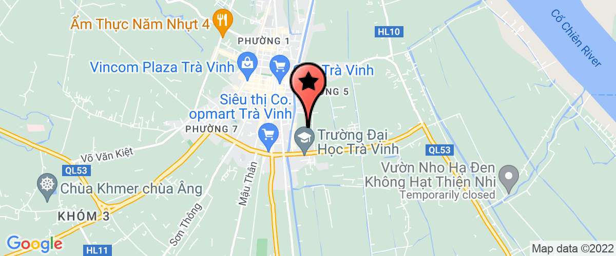 Map go to Vang Kim Binh Private Enterprise