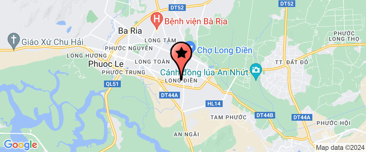 Map go to Le Trong Nghia-Quan an Hieu