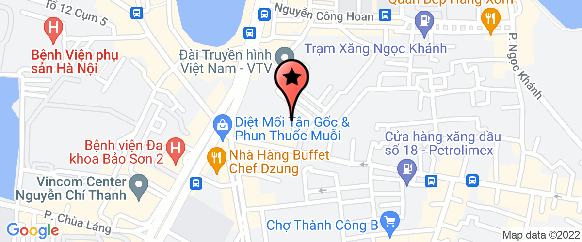 Bản đồ đến Công Ty TNHH Một Thành Viên Tổng Công Ty Truyền Hình Cáp Việt Nam