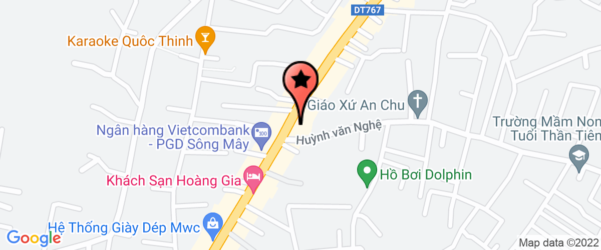 Map go to Quan An Hiep Thu Family Company Limited