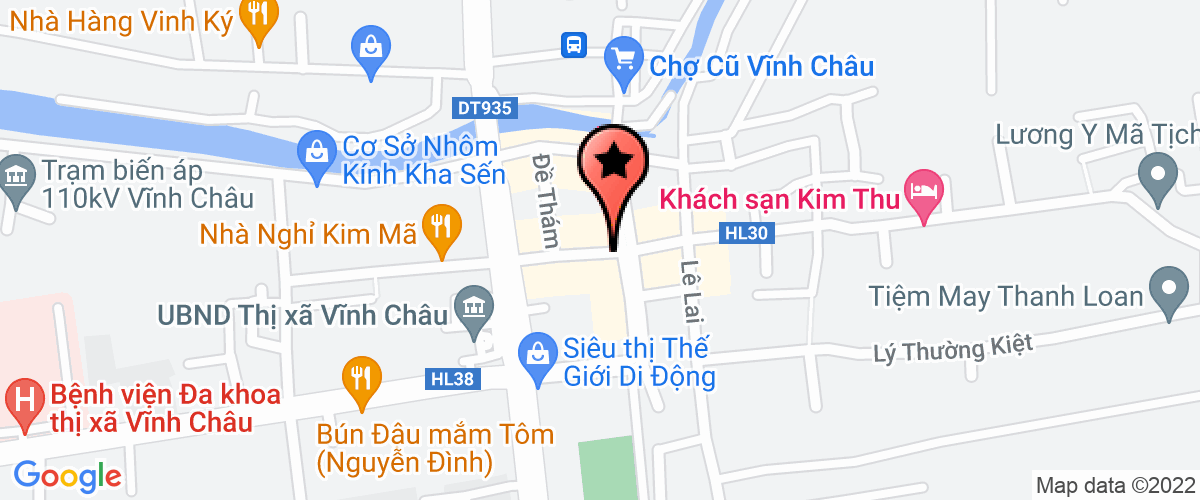 Map go to Thanh Van Private Enterprise