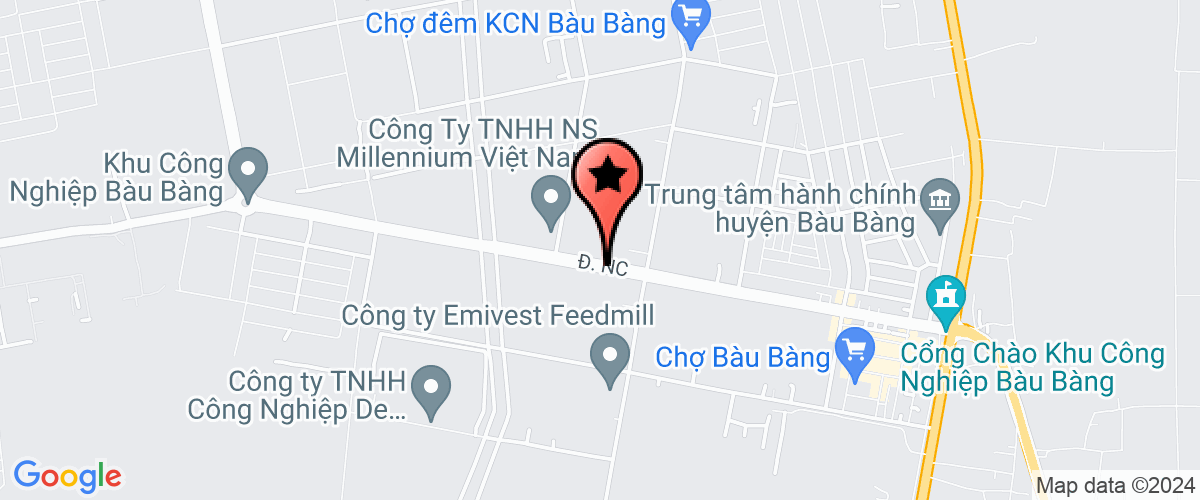Bản đồ đến PHòNG Tư PHáP HUYệN BàU BàNG