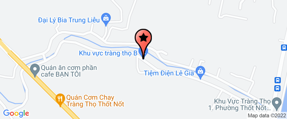 Map go to Ngan Ngoc Ty Service Trading Company Limited