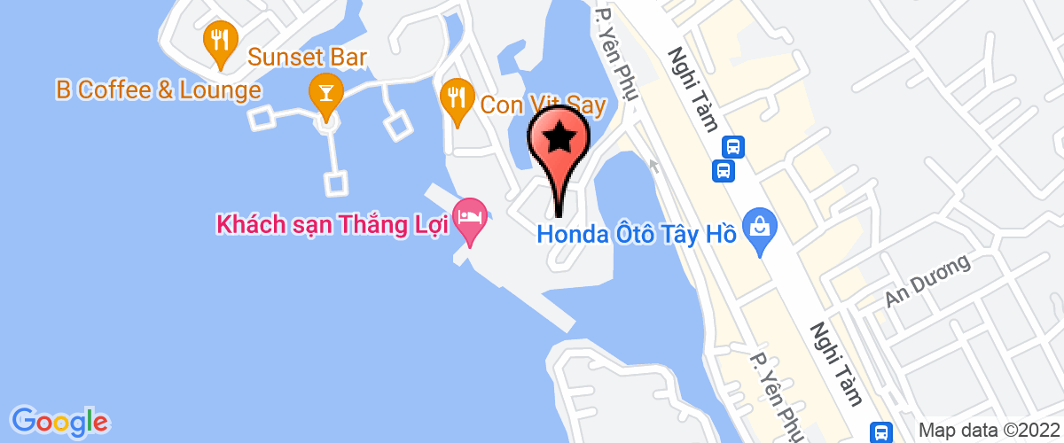 Bản đồ đến Công Ty TNHH Khách Sạn Du Lịch Trung Anh