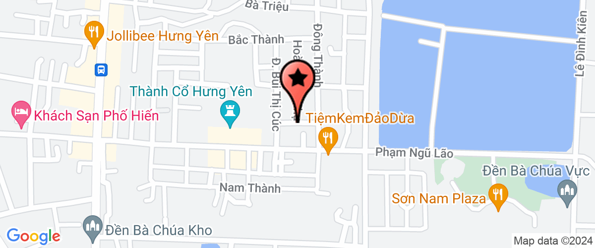 Map go to Thuong mai Xay dung Hai Yen Company Limited