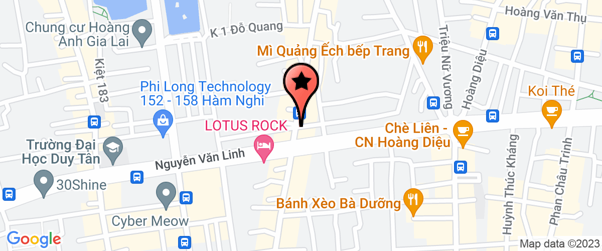 Map go to Dung Tien Global Company Limited