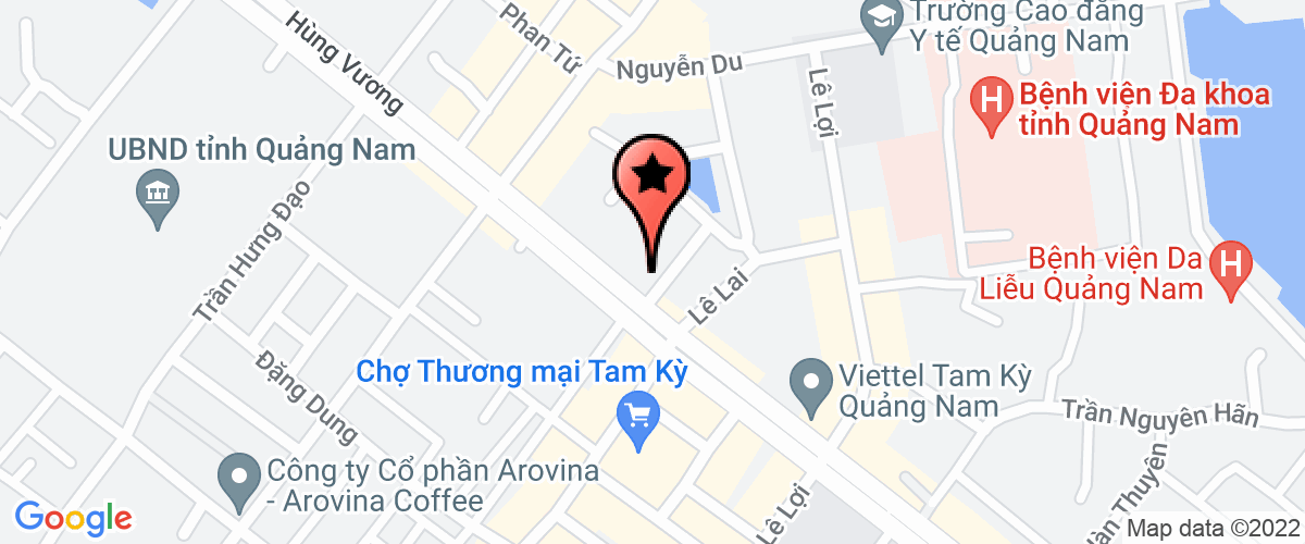 Map go to Thanhtrung Fine Arts Co., Ltd