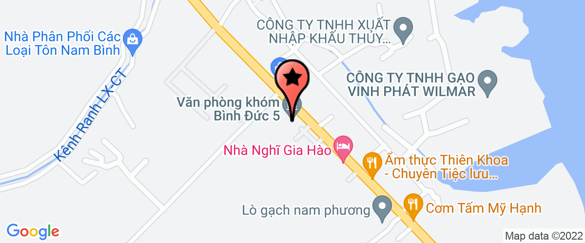 Bản đồ đến Công Ty TNHH Thương Mại Và Dịch Vụ Lợi Thành Phát