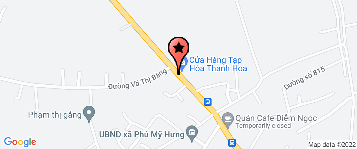 Map go to Sach Lang Toi Food Company Limited