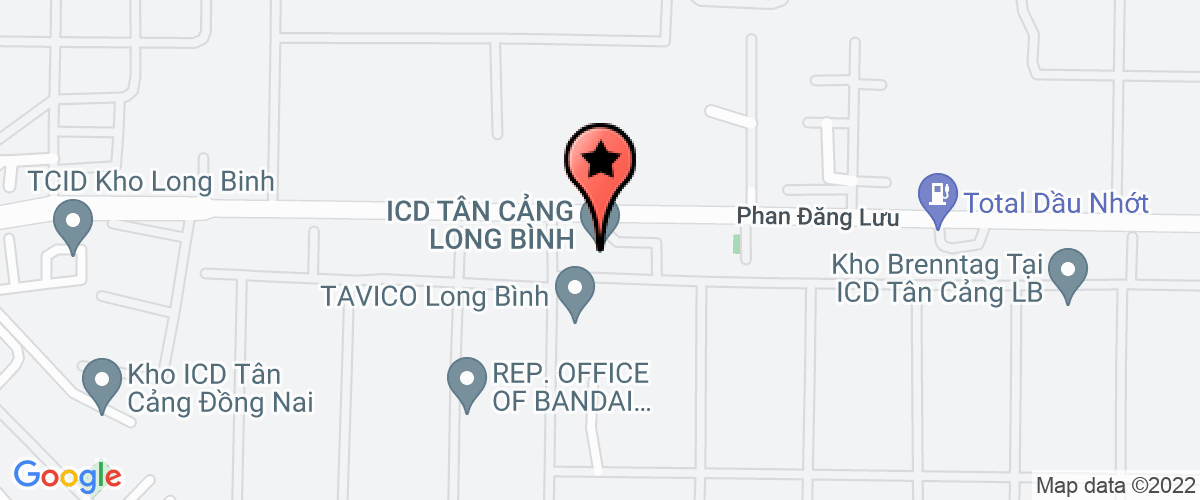 Map go to Icd Tân Long Investment Joint Stock Company
