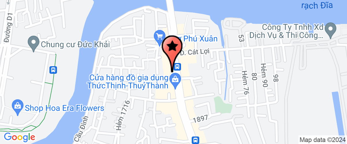 Map go to Hoang Gia Food Export Import Company Limited