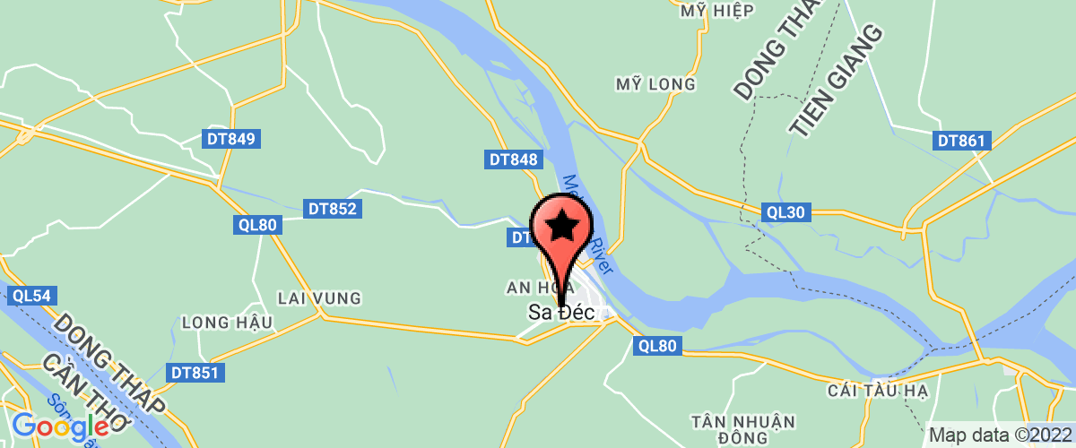 Map go to CTy Thuy San International Limited