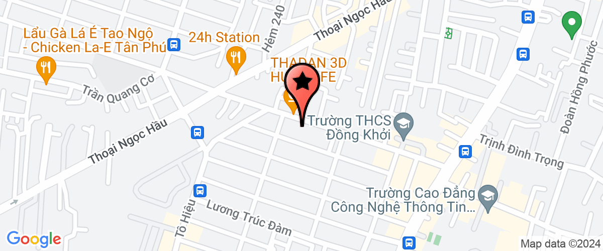 Bản đồ đến Công Ty TNHH Phan Nhất
