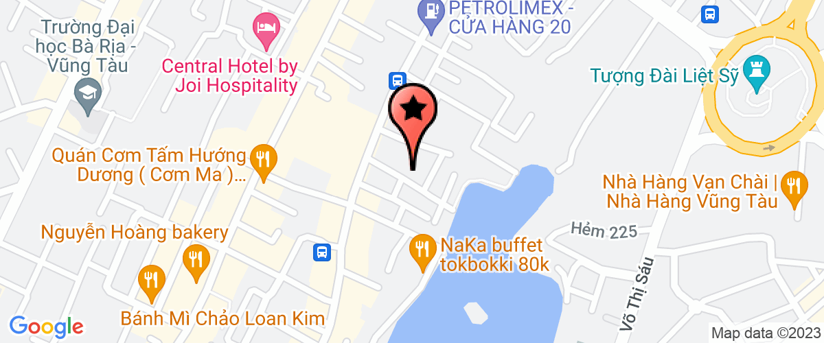 Map go to Ngoc Thao Seafood Service Trading Production Company Limited
