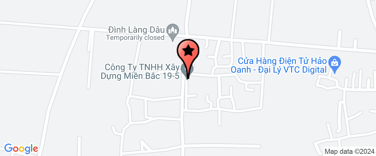 Map go to y te Binh Luc District Center
