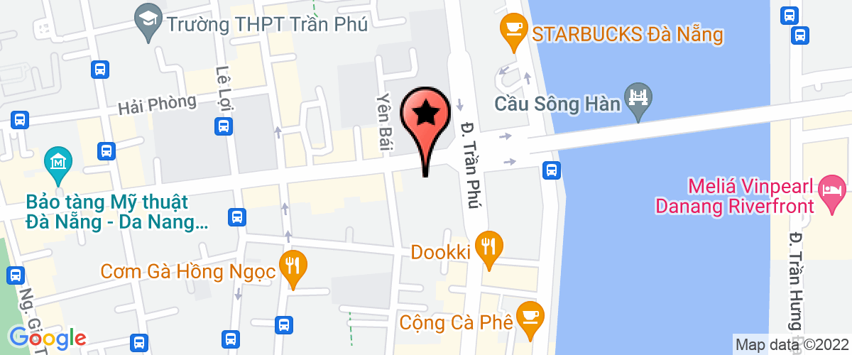 Bản đồ đến Hội nhà báo TP Đà Nẵng