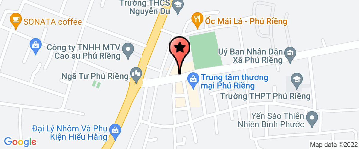 Bản đồ đến Công Ty TNHH Một Thành Viên Xây Dựng Cầu Đường Phú Tài