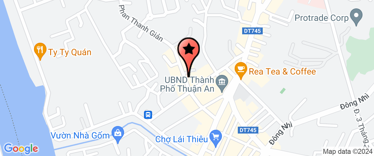 Map go to Hai Trung Kim Construction Company Limited