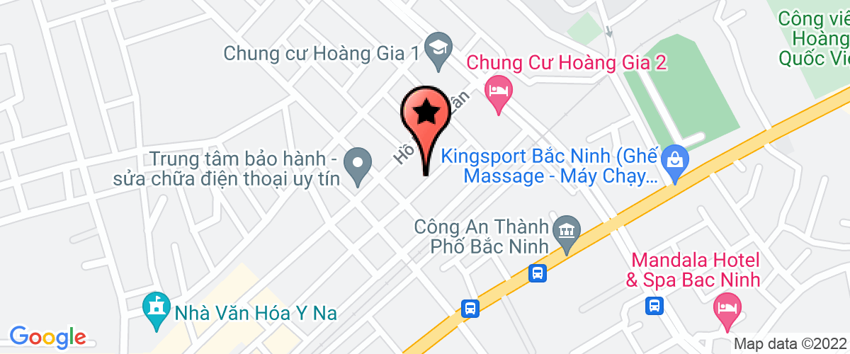 Bản đồ đến Công Ty CP Đầu Tư Goldsun Bắc Ninh