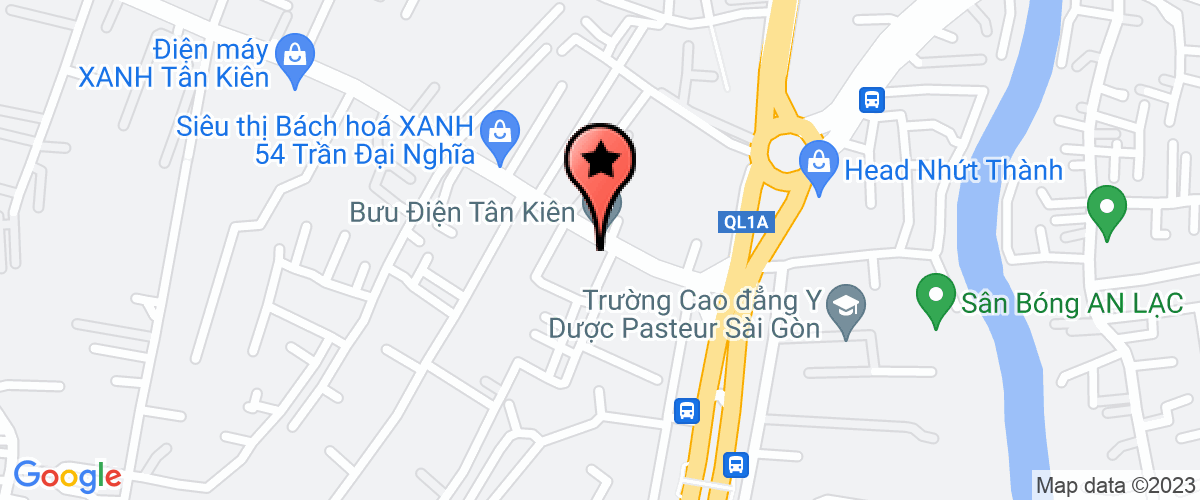 Map go to Hoang Phuc Real-Estate Development Investment Joint Stock Company