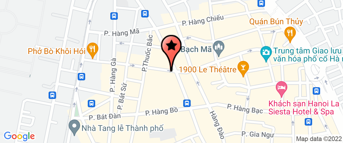 Map go to Goldmine Ha Noi Company Limited