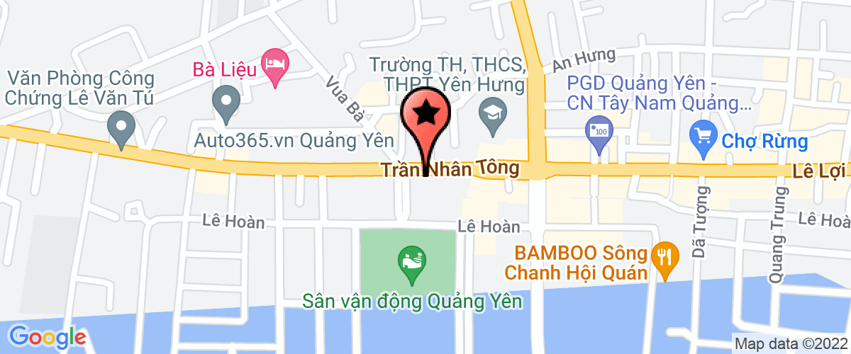 Map go to 1 Thanh Vien Gom Su Thuy Tinh Quang Ninh Production Company Limited