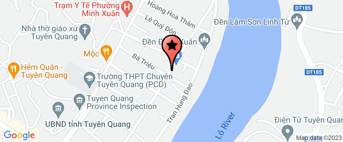 Map go to Thang Dat Company Limited