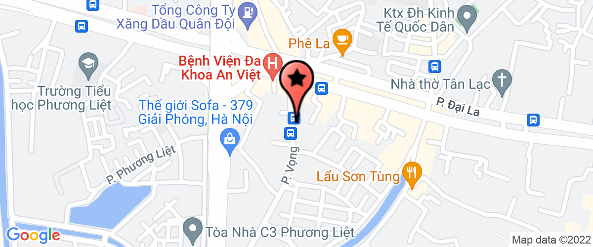 Map go to Cong Thanh General Service and Investment Company Limited