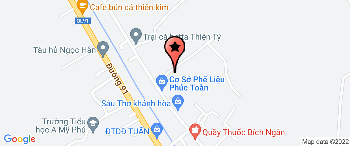 Map go to Hoang Phuc Electric Game Company Limited