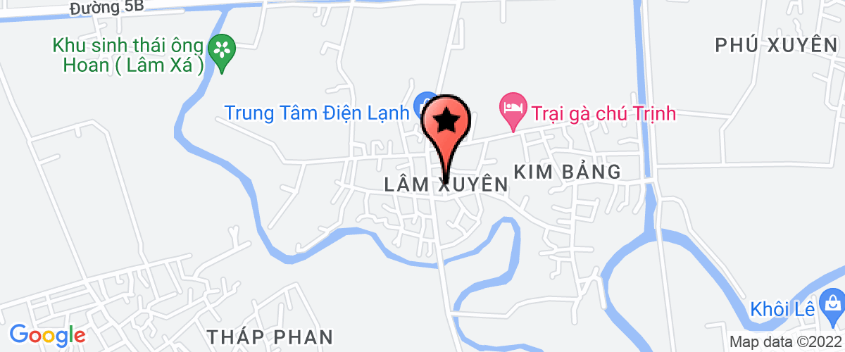 Map go to Quang Minh Production And Service Trading Company Limited