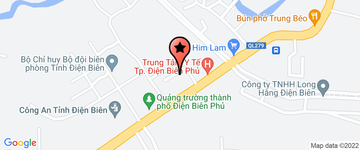 Map go to UB mat tran to quoc thanh pho Dien Bien Phu
