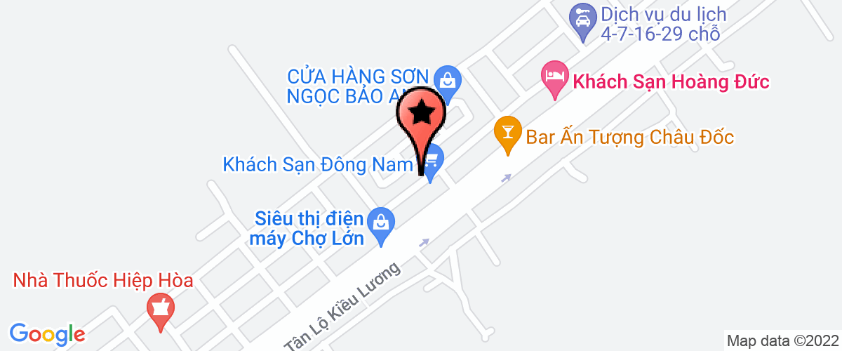 Map go to Branch of 2   Dia Oc Hoang Duc Service Trading Company Limited