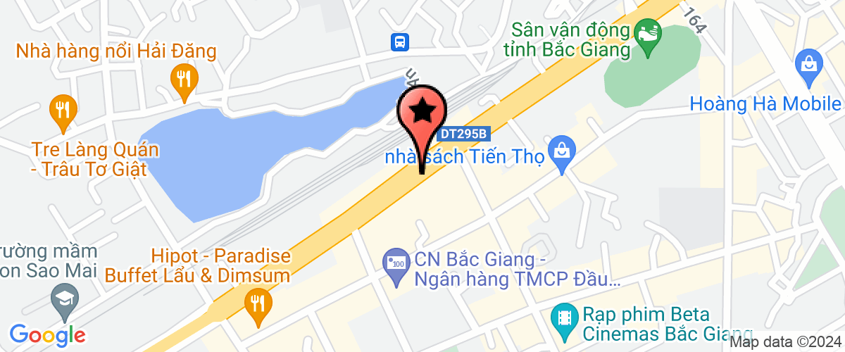 Map go to Thinh Duong Investment Joint Stock Company