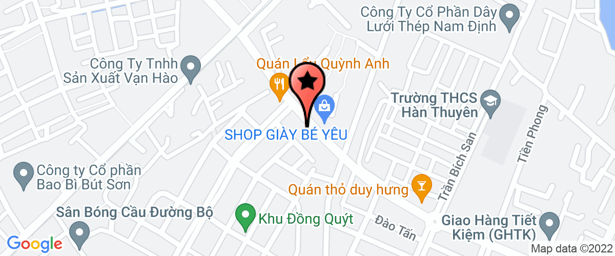 Bản đồ đến Công Ty TNHH May Đông Xuân Nam Định