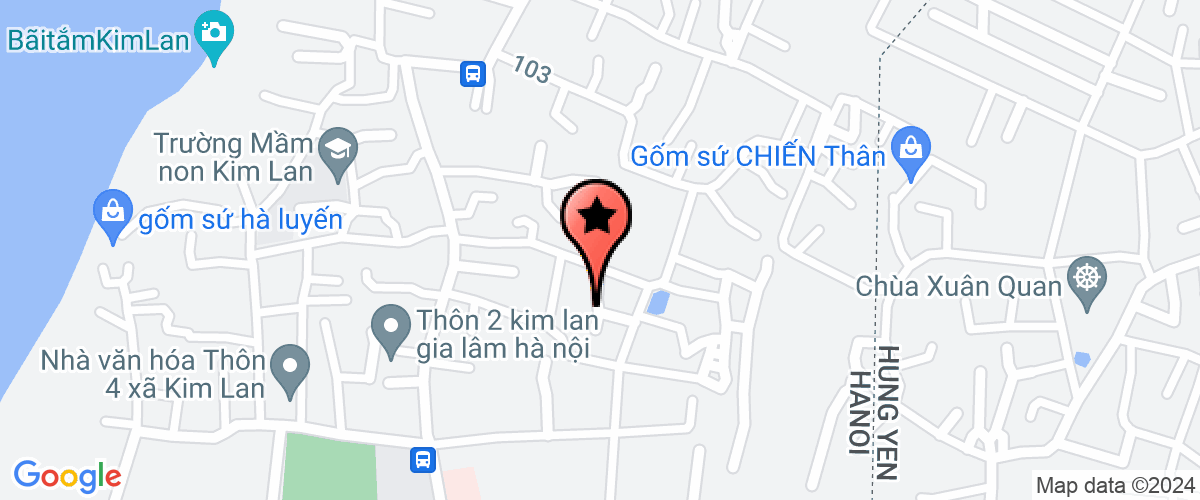 Map go to Gom Su Hoang Mai Company Limited