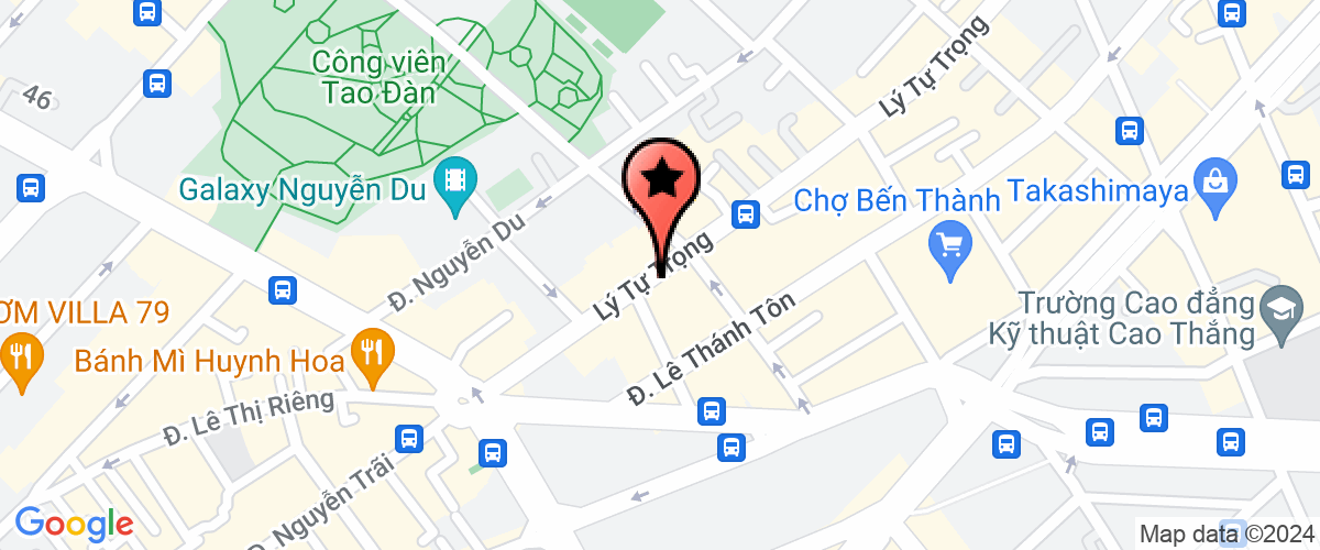 Map go to Đại Dương Co., Ltd