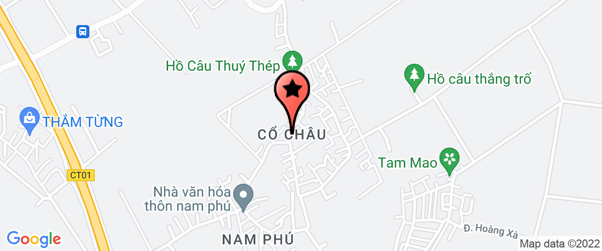 Map go to Giày Hoàng Vũ Company Limited